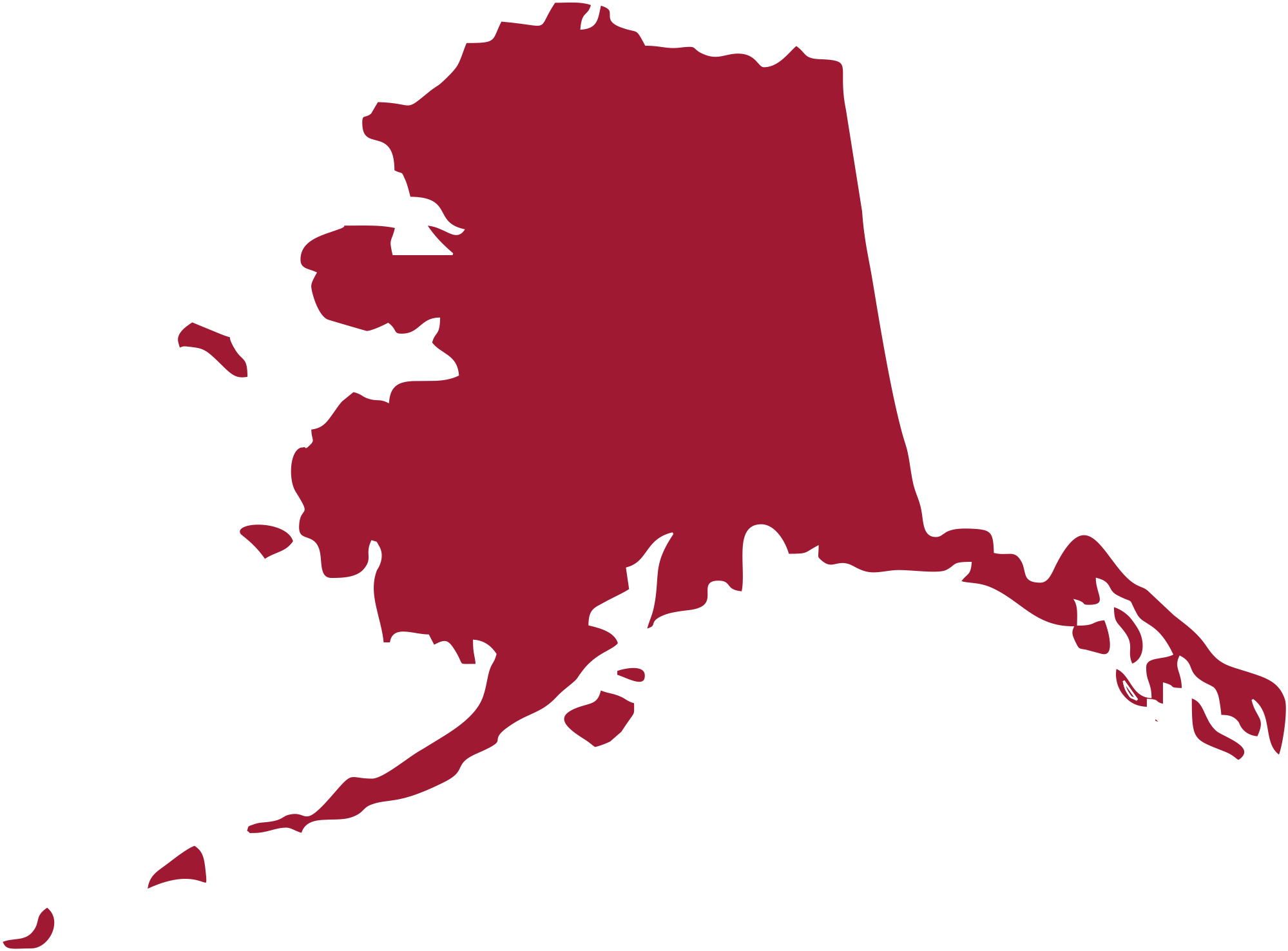 Identify This State - Alaska State Vector (1999x1476)