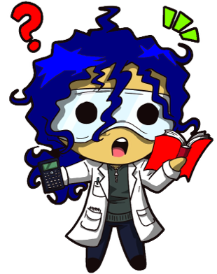 Scientist Chibi Png (400x432)