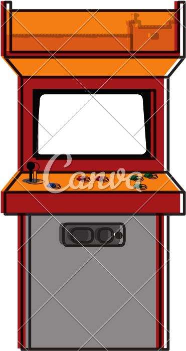 Arcade Machine Design - Cartoon (800x800)