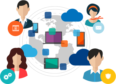 Microsoft Office 365 Buffalo Computer Help Cloud - Microsoft Office 365 Collaboration Logo Transparent (457x333)