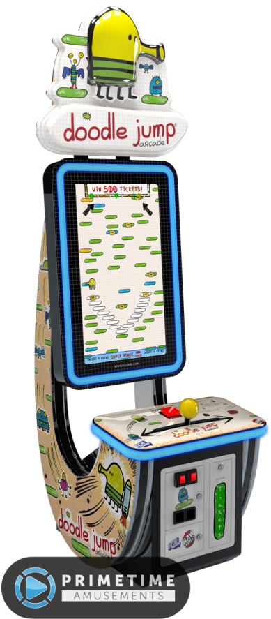 Redemption Games For Sale Rent Primetime Amusements - Doodle Jump Room (606x1000)