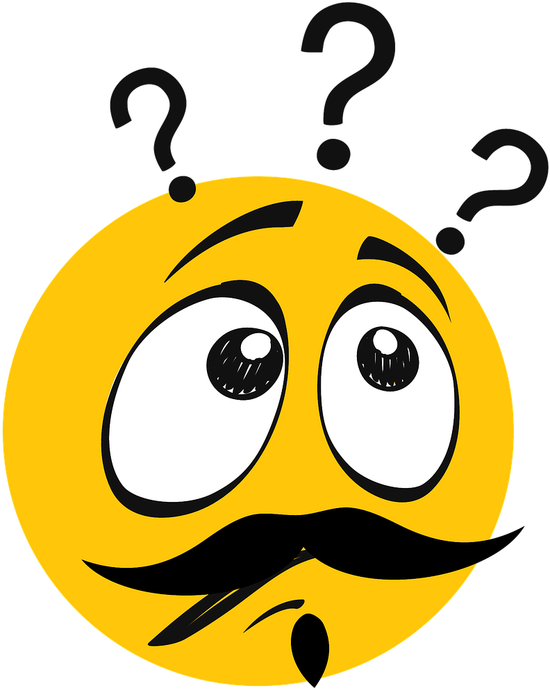 Pictures, Free Photos, - Question Face Emoji Transparent (1280x1280)
