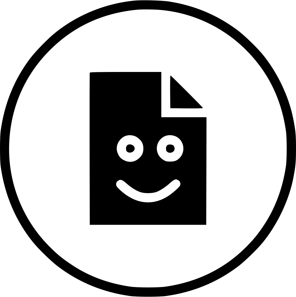File Situation Emoji Emotion Good Smiley Comments - Home Logo Design (980x982)