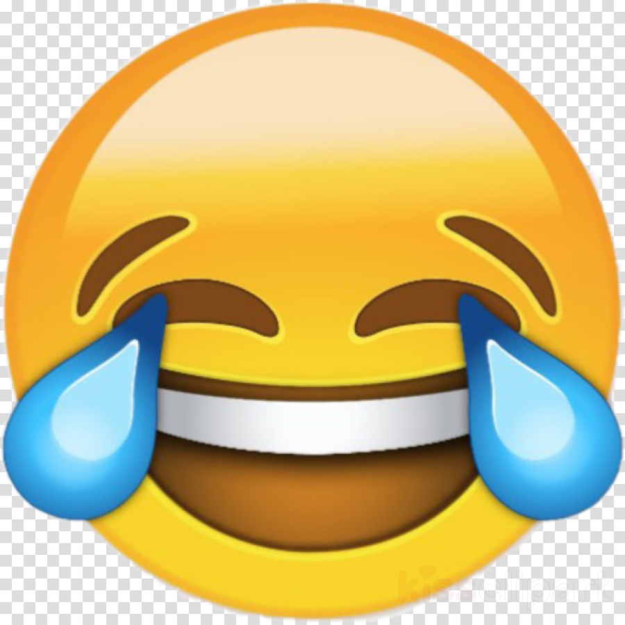 Download Crying Laughing Emoji Clipart Face With Tears - Funny Emoji (900x900)
