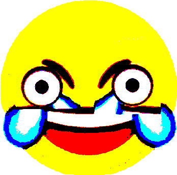 Crying Emoji Clipart Laughing Emoji - Open Eye Laughing Emoji (369x369)