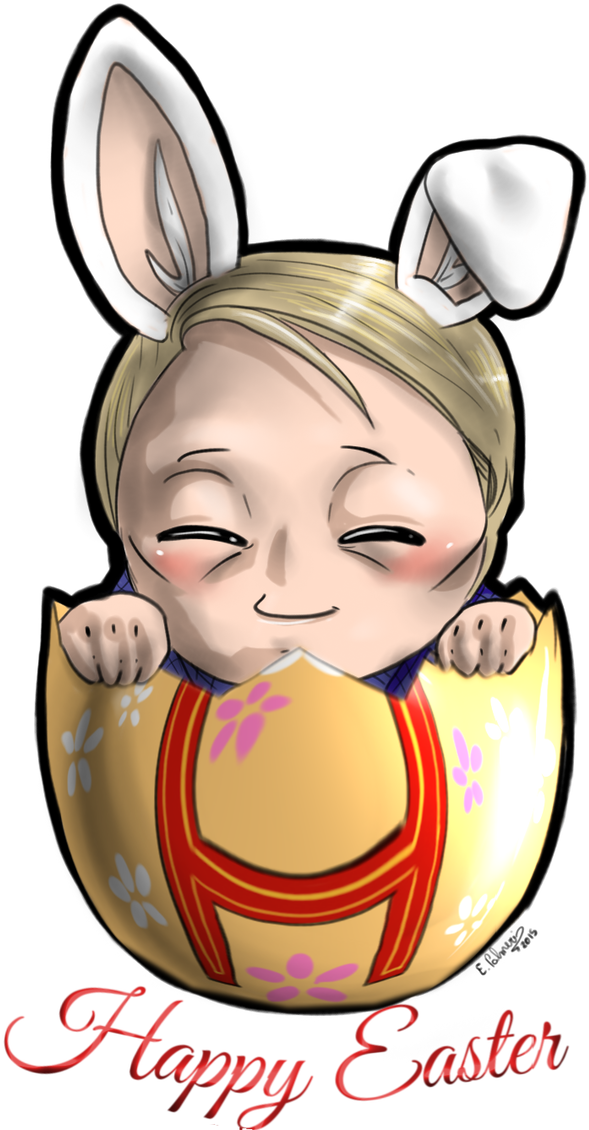 Happy Easter 2015 By Furiarossaandmimma - Drawing (703x1136)