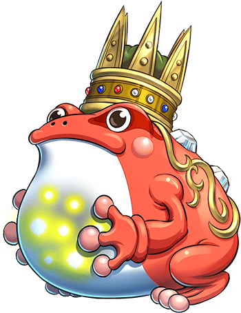 Happy Easter 2015 From Gumi Europe Log In To Claim - Brave Frontier Frog (377x478)