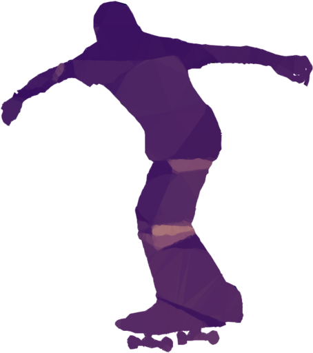 Skating Clipart Longboard Ice Skating Recreation - Inline Skating (900x900)