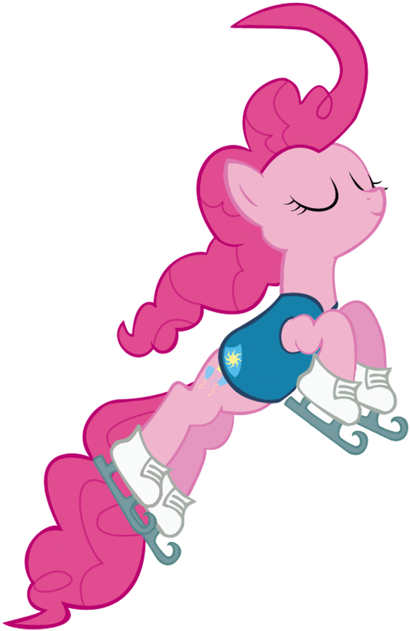 Pinkie Pie Ice Skates By Mastermcnugget - Pinkie Pie Winter Wrap Up (831x961)