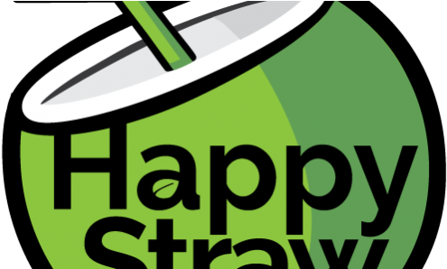 Happy Straw Happy Straw Logo - Poster (594x297)