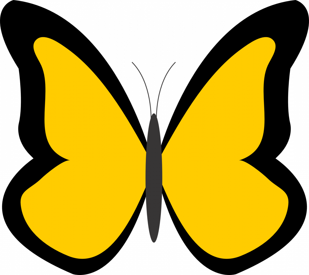 Gallery Image Of Unlock Butterflies Images Color Collection - Butterfly Different Colors Clipart (1024x910)