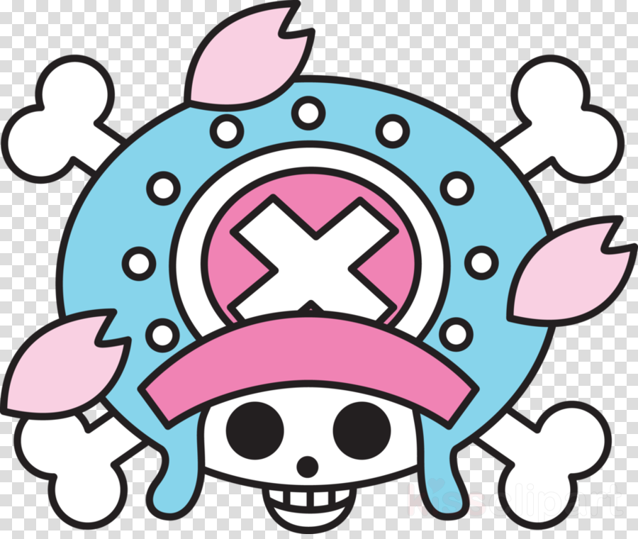 Chopper Logo One Piece Clipart Tony Tony Chopper Monkey - One Piece Chopper Jolly Roger (900x760)