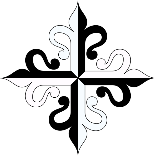File Cruz De La Orden Militia Jesu Christi Svg Wikimedia - Cross (500x500)