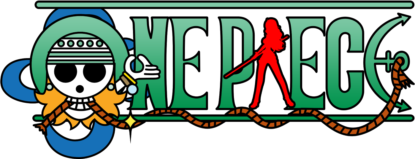 Otaku Mania Nami Georgia Logo Nami Logo White - One Piece Logo Transparent (1600x596)
