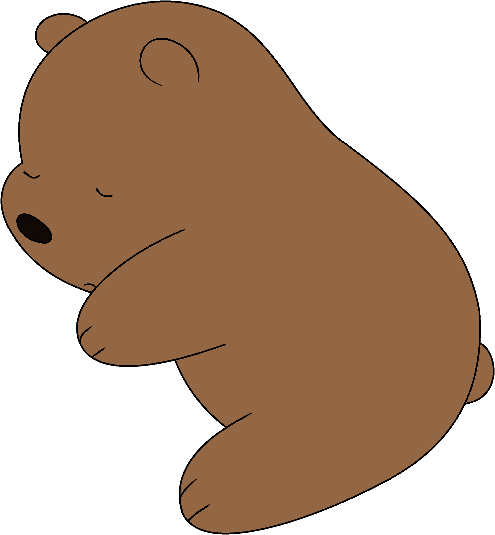 Grizzly Bear Bare Bear (1988x2146)