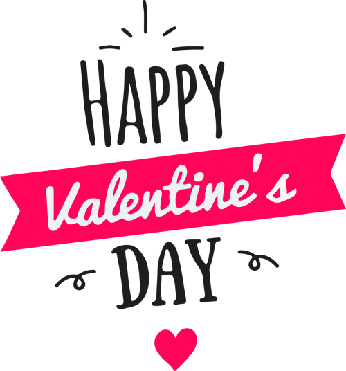 Happy San Valentine's Day Png (500x536)
