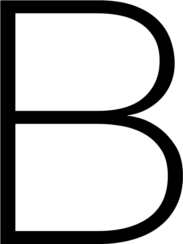 Letter B Png Images Free Download In Letter B - Letter B Png Images Free Download In Letter B (1100x1100)