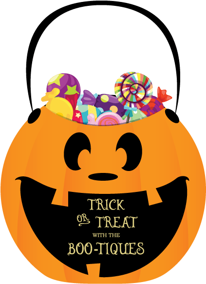 Trick Or Treat With The Boo-tiques - Pumpkin (600x600)