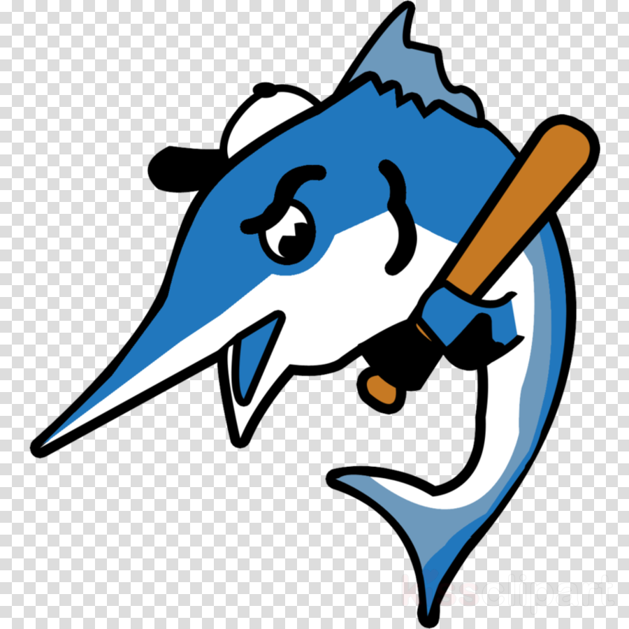 Miami Marlins 1956 Logos Clipart Miami Marlins Baltimore - Ac Milan Logo Kit Dream League Soccer (900x900)