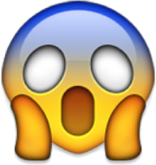 Facescreaminginfear Sticker - Middle Finger Emoji (1024x1024)