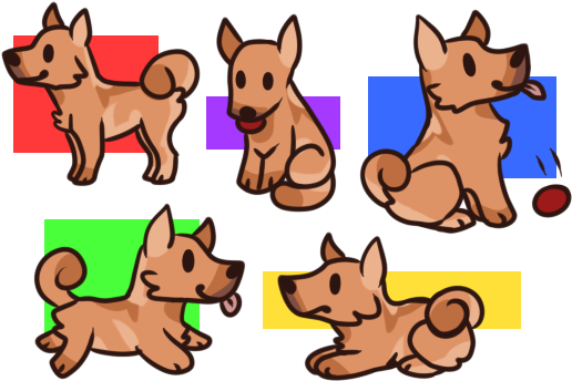 Obedience Titles By Candlelit-kennels - Cartoon (539x364)