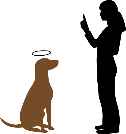 A Private Class Can Often Help Teach Some Handling - Dog Training Clip Art (418x443)