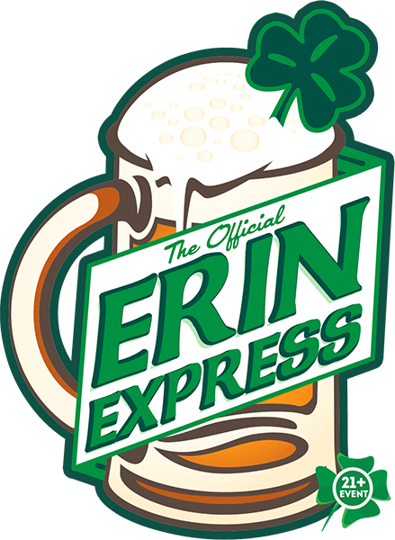 Erin Express Beer Logo - Erin St Patrick's Day (439x600)