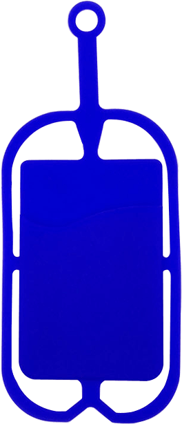 Promotional Silicone Phone Wallet With Lanyard - Lanyard Silicone Cell Phone Black (700x700)
