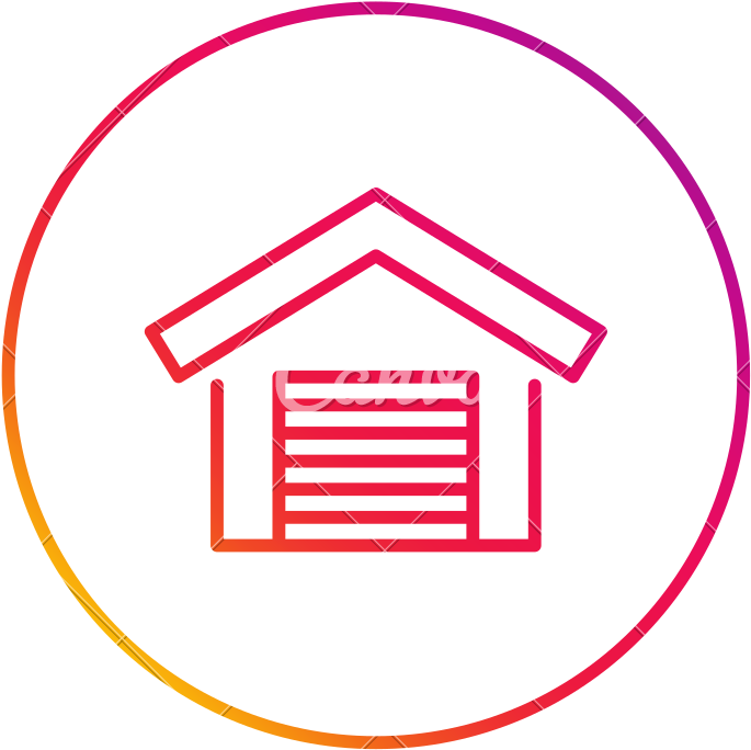 Parking Garage Line Icon - Data Analysis Picto (800x785)