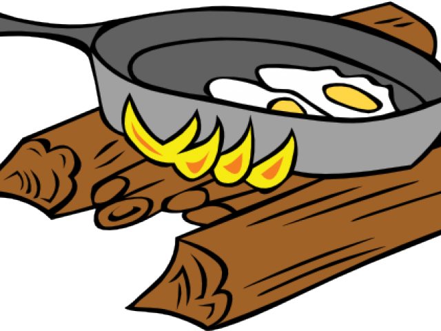 Campfire Clipart Campfire Cooking - Fry Clipart (640x480)