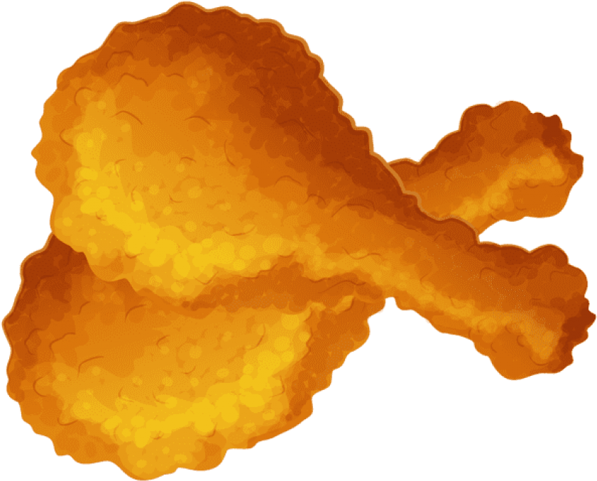 Free Png Download Fried Chicken Legs Transparent Clipart - Fried Chicken Food Clipart (850x692)