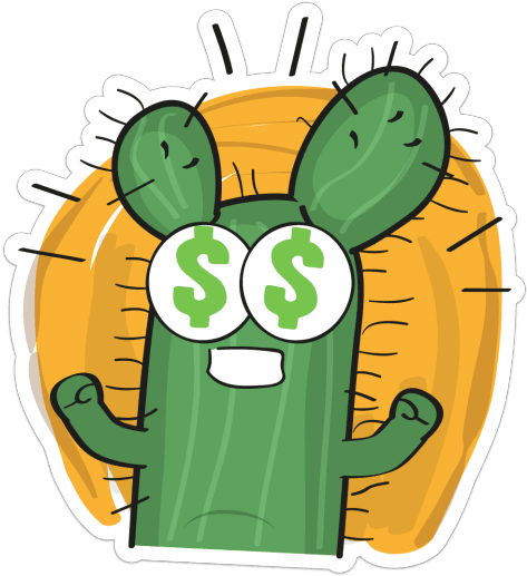 Happiness Is When You Managed To Find A Good Deal For - Cartoon (520x520)