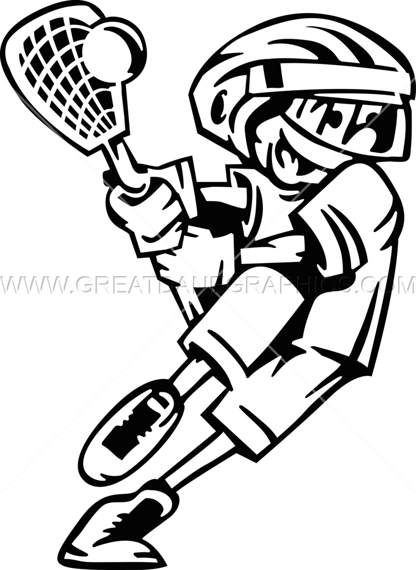 Cartoon Lacrosse Player Production Ready Artwork For - Lacrosse Cartoon (825x1129)