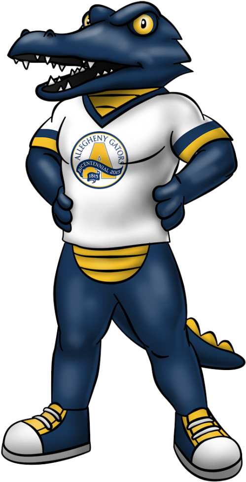 Chomp-blue - Allegheny College Mascot (565x1024)