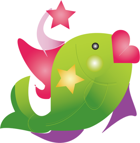 Comic Fish Cartoon Fish, Canoe Rental, Big Lips, Art - Fish Cartoon Cute Png (491x500)