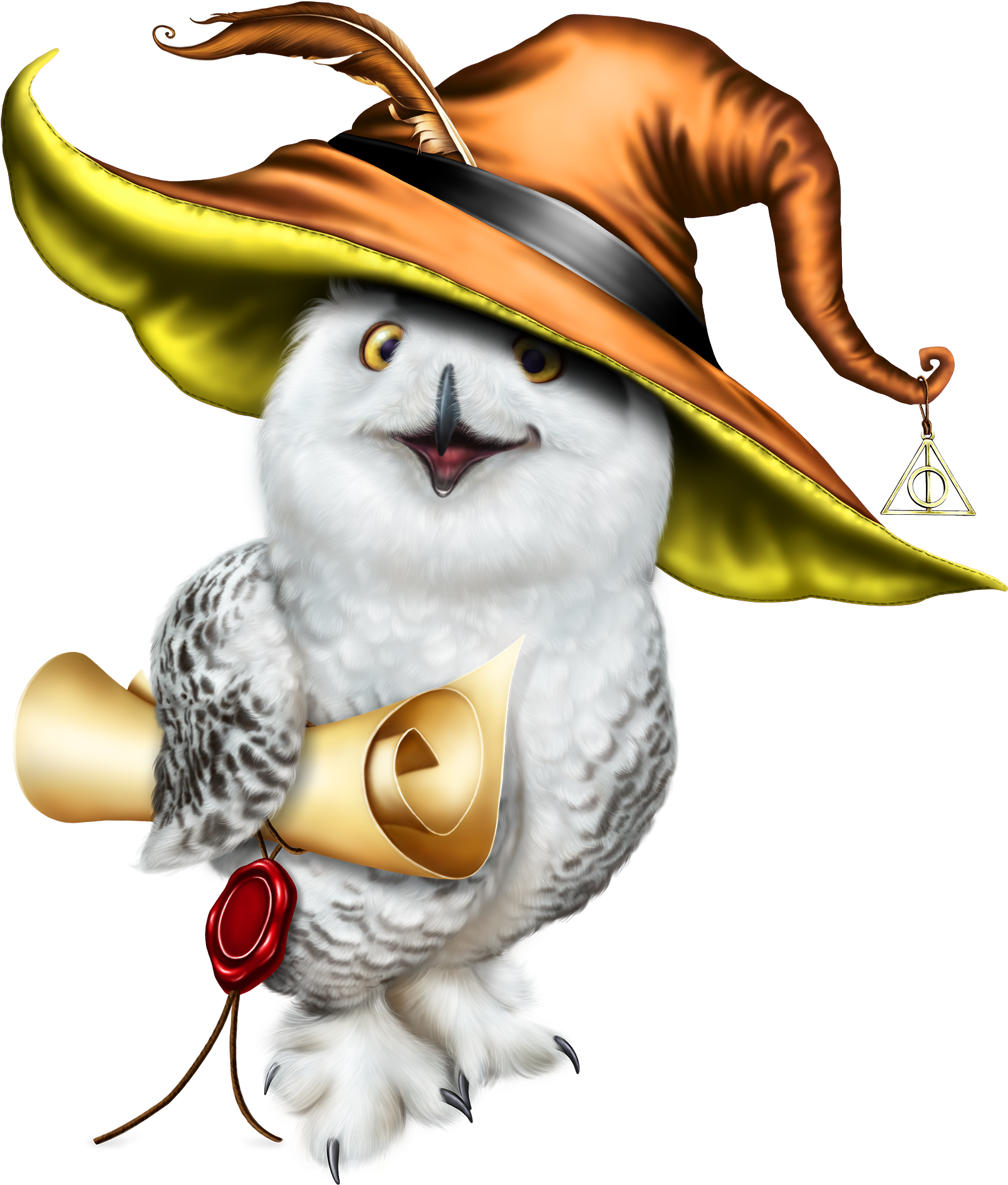 Harry Potter Universal, Cute Owl, Big Data, Clip Art, - Cartoon (2000x2000)