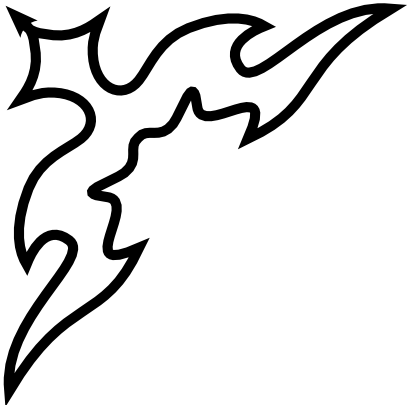 Tribal Border Design Png (410x405)