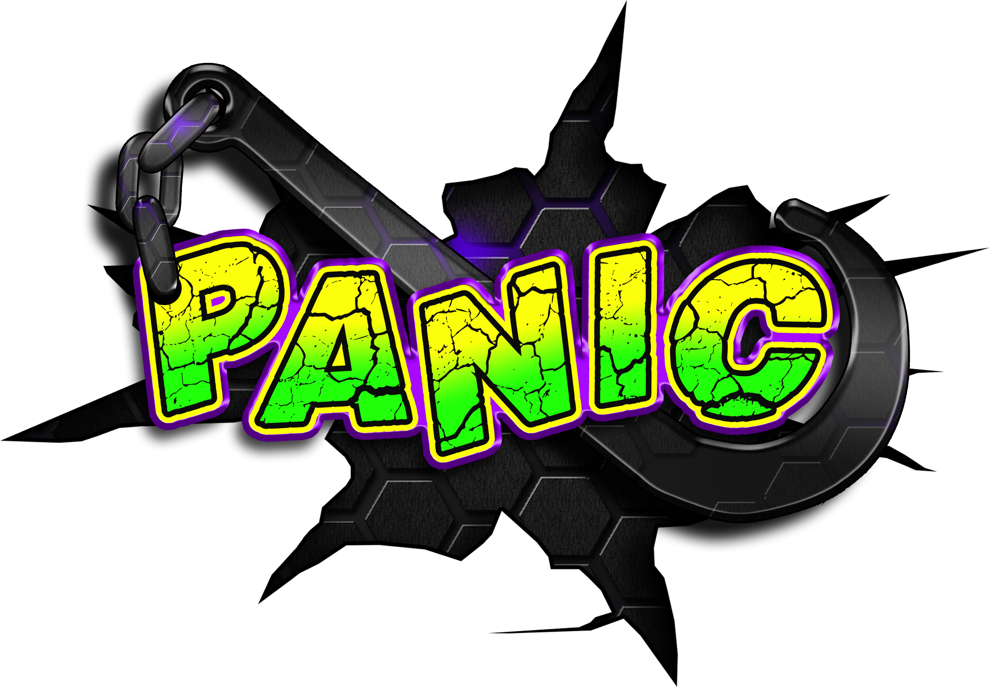Panic Logo Letters3 - Illustration (3417x2371)