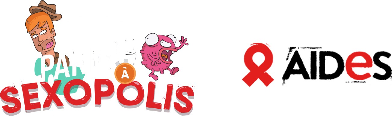 Panic In Sexopolis The First Collaborative Comic Book - Aides Logo (1302x386)