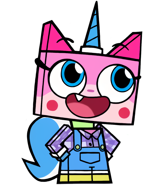 Unikitty In Overalls By Twinkitty - Unikitty My Little Pony (817x978)