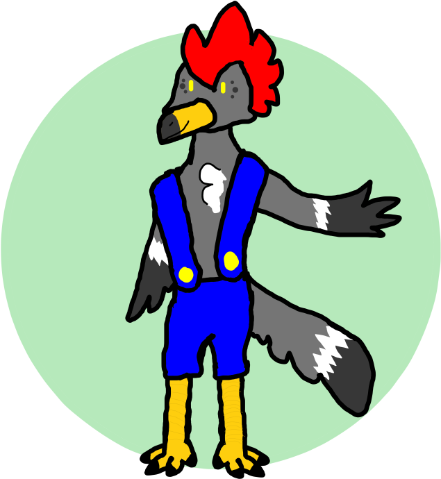 Wings And Overalls By Solar Vampire - Cartoon (800x720)