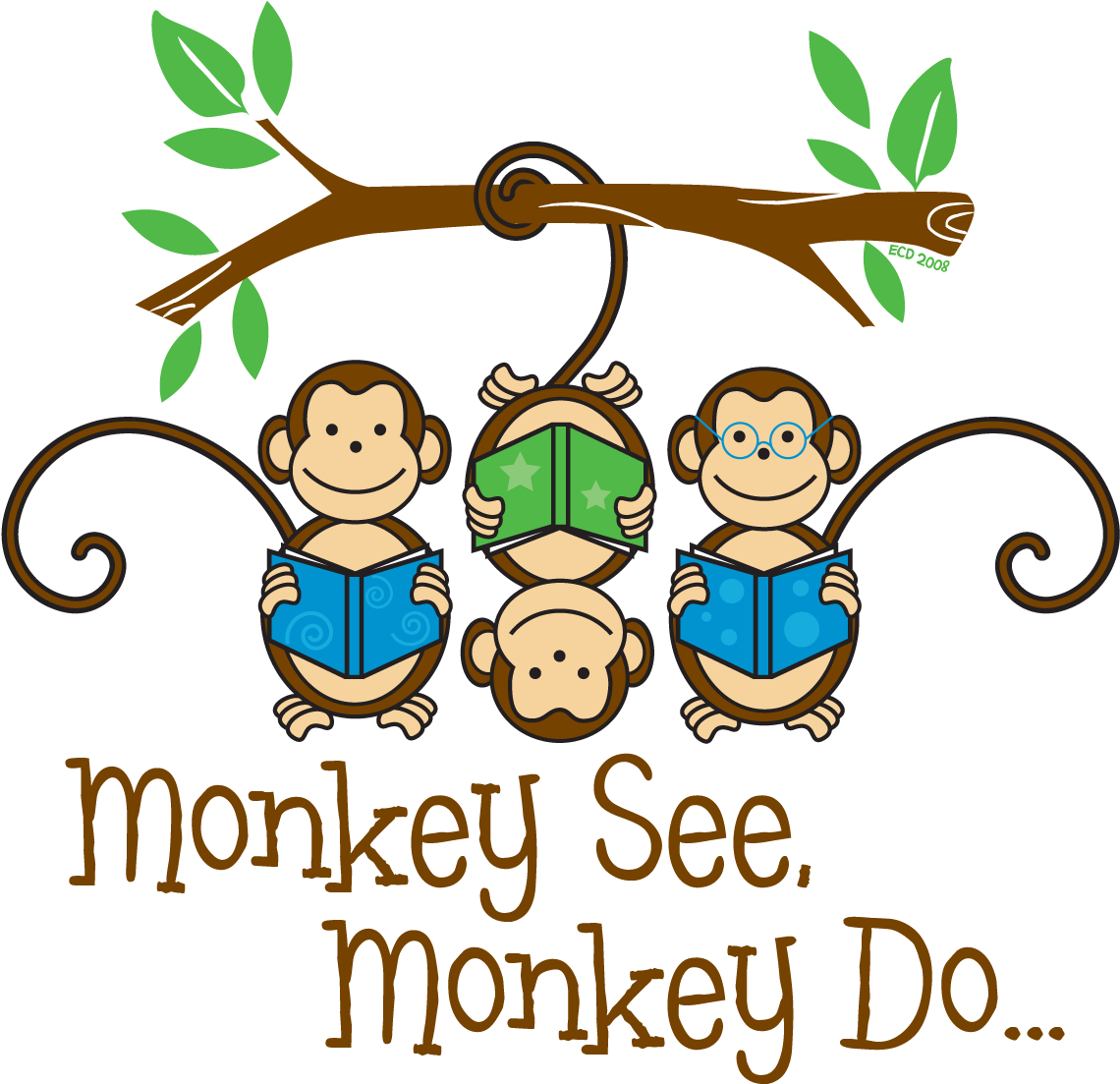 In Chapter One Of Darwin's Eema He Discusses The Idea - Monkey See Monkey Do (1189x1112)