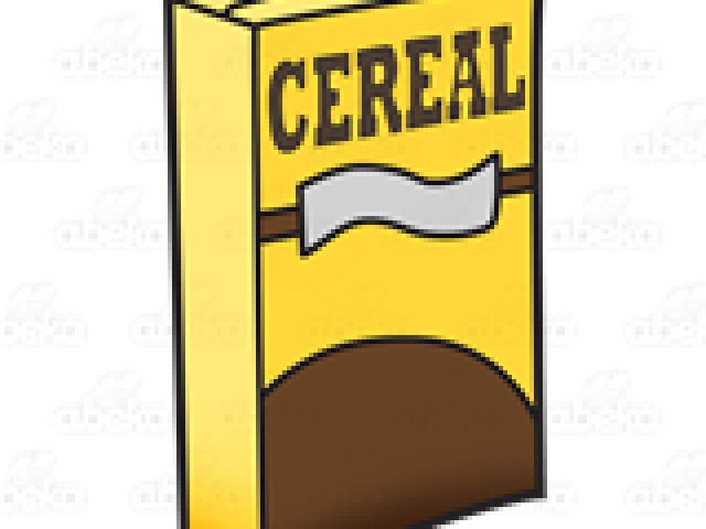 Cereal Box Clipart - Cereal Box Clipart (640x480)