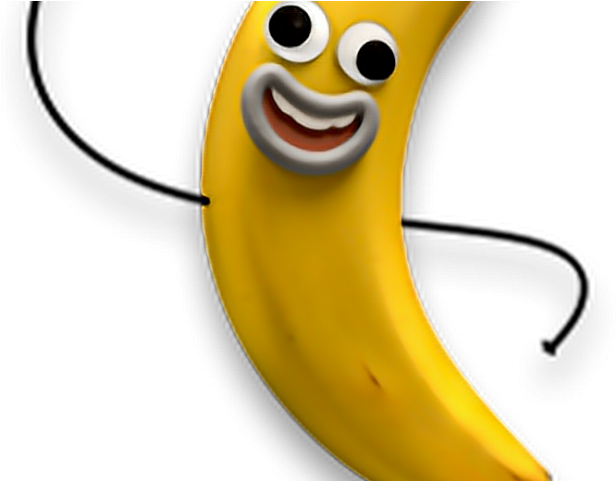 Smiley Clipart Banana - Gambol Png (640x480)