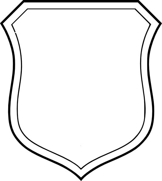 Blank Printable Badge (534x597)