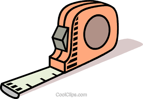Tape Measure Royalty Free Vector Clip Art Illustration - Construction Tools Clip Art Png (480x333)
