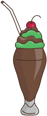 512 X 512 4 0 - Desenho Milkshake Chocolate (512x512)