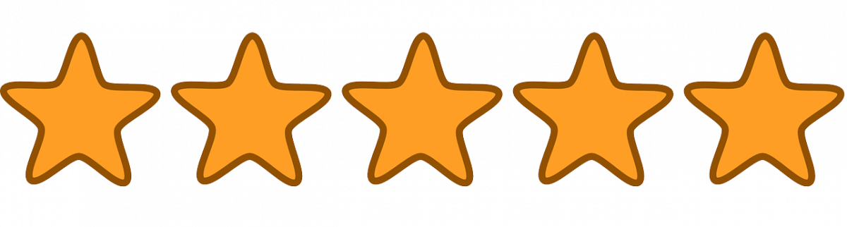 Reviews - Rating Star Icon Png (1200x322)