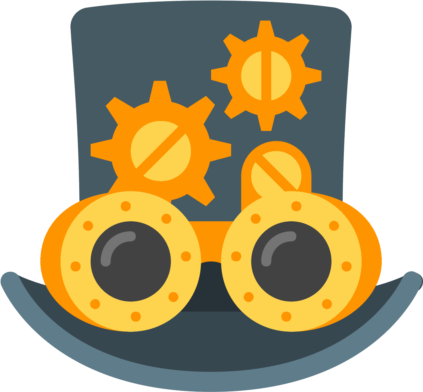 1600 X 1600 5 - Steampunk Icon (1600x1600)