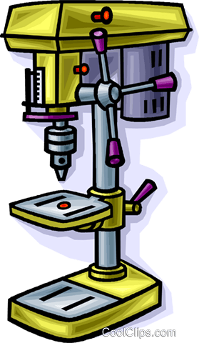 Bench Drill Transparent Background Image - Pillar Drill Clip Art (279x480)
